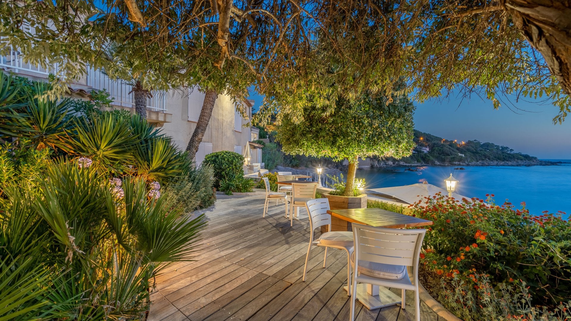 terrasse fin journée